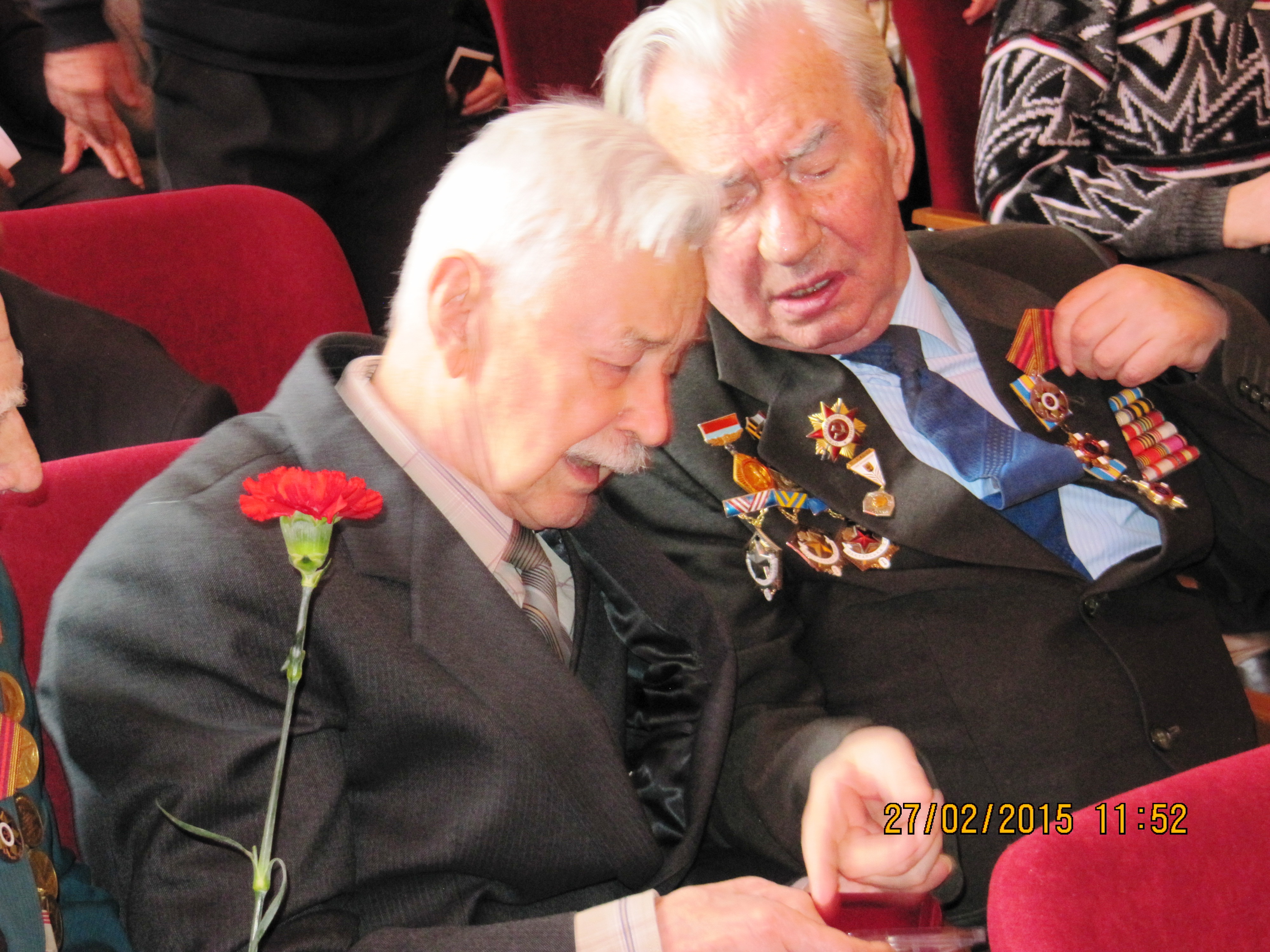 Вручение юбилейных медалей Ветеранам ВОВ